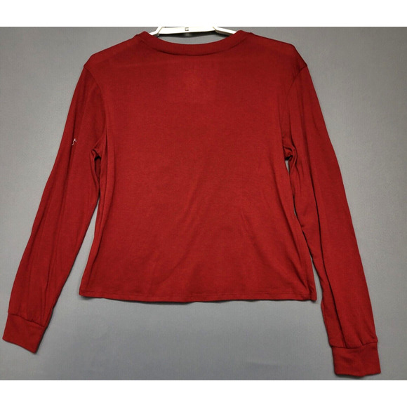 NEW Zoe + Liv T-shirt Cropped Womens Medium Ale Yeah Graphic Party Lounge - Picture 8 of 9